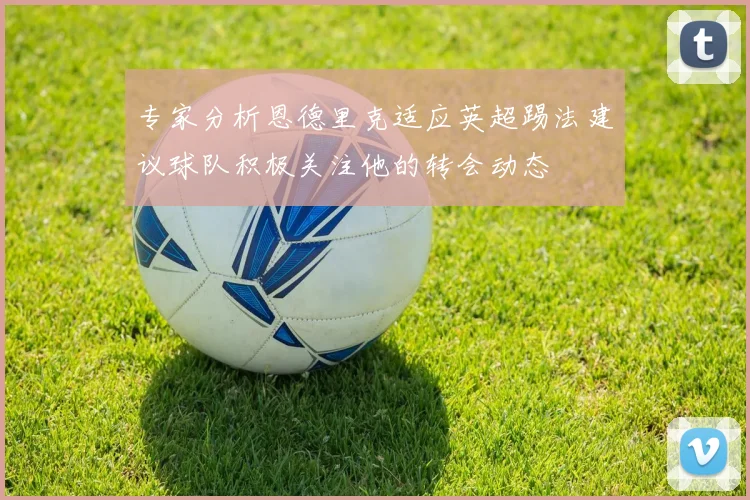 专家分析恩德里克适应英超踢法建议球队积极关注他的转会动态